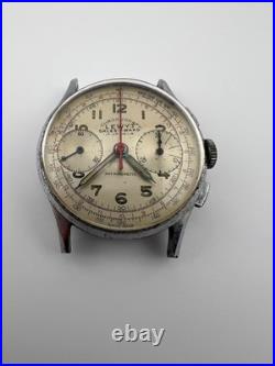 Vintage DELBANA Chronograph LEWYT SALES AWARD, 17 Jewels-For Parts/Repair