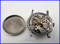 Vintage DELBANA Chronograph LEWYT SALES AWARD, 17 Jewels-For Parts/Repair