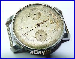 Vintage DOXA MANUAL WIND CHRONOGRAPH WATCH FOR PARTS REPAIR PROJECT