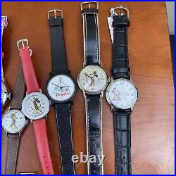 Vintage Disney Watches Mickey/Minnie Mouse Watch Repair or Parts Lot