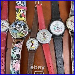 Vintage Disney Watches Mickey/Minnie Mouse Watch Repair or Parts Lot