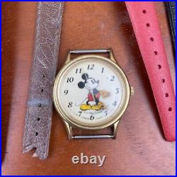 Vintage Disney Watches Mickey/Minnie Mouse Watch Repair or Parts Lot