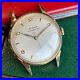 Vintage Doxa Antimagnetique Large Case Gold Tone Wristwatch Runs PARTS / REPAIR