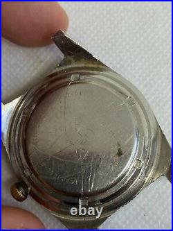 Vintage Duxot Automatic Watch 25 Rubis 200M -For Parts/Repair