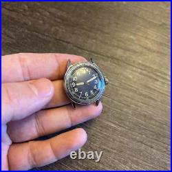 Vintage Elgin FSSC 88-W-800 Military Watch Plus 2 Others Parts Or Repair