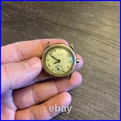 Vintage Elgin FSSC 88-W-800 Military Watch Plus 2 Others Parts Or Repair