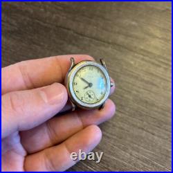 Vintage Elgin FSSC 88-W-800 Military Watch Plus 2 Others Parts Or Repair