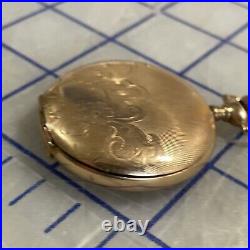 Vintage Elgin Pocket Watch Parts / Repair 41mm Gold Filled Case Grade 325 15J