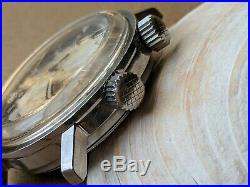 Vintage Elgin Super-Compressor Dive Watch withMilitary Stamp, Runs FOR PARTS/REPAIR