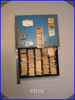 Vintage Elgin wristwatch repair LOT + vtg Elgin drawer 286 parts Vintage Elgin wristwatch repair LOT + vtg Elgin drawer 286 parts