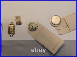 Vintage Elgin wristwatch repair LOT + vtg Elgin drawer 286 parts Vintage Elgin wristwatch repair LOT + vtg Elgin drawer 286 parts