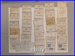 Vintage Elgin wristwatch repair LOT + vtg Elgin drawer 286 parts Vintage Elgin wristwatch repair LOT + vtg Elgin drawer 286 parts