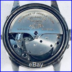 Vintage Enicar Automatic Triple Date Moonphase Cal. F693 Mens Watch Parts/repair