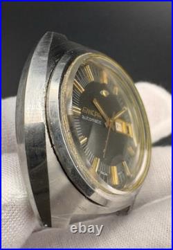 Vintage Enicar Automatic Watch AR167 Black Fumé Dial Parts / Repair
