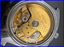 Vintage Enicar Automatic Watch AR167 Black Fumé Dial Parts / Repair