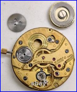 Vintage Frederic Piguet Cal. 21 High Grade 18 Jewel Watch movement For Repair