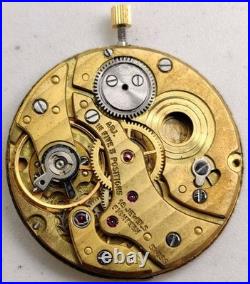 Vintage Frederic Piguet Cal. 21 High Grade 18 Jewel Watch movement For Repair