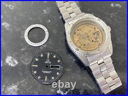 Vintage Gents Titus Calypsomatic Ref. 8895 1970s Dive Watch for Parts or Repair