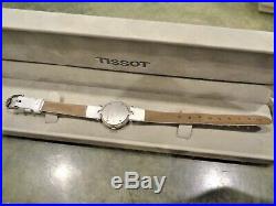 Vintage Genuine Swiss Tissot R140 Rock Watch Orig. Case & Paperwork Parts Repair