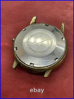 Vintage Gruen 25j Autowind Watch Parts or Repair Runs (260)