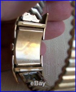 Vintage Gruen Curvex Precision Men's Wrist Watch V23806 For Parts or Repair