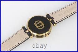 Vintage Gucci 2000M 30mm Calendar Moonphase Quartz Watch For PARTS OR REPAIR