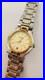 Vintage Gucci 9000L Two Tone Swiss Quartz Watch Ladies Parts/Repair No Battery