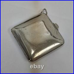 Vintage H. W. Geneve Mini Travel Folding Watch/Pendant Case 36mm Parts/Repair