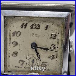 Vintage H. W. Geneve Mini Travel Folding Watch/Pendant Case 36mm Parts/Repair