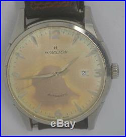 Vintage HAMILTON Khaki Auto Steel Watch. Cal ETA 2824-2. Parts Or Repairs