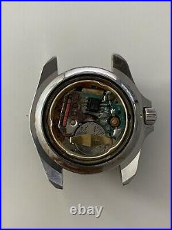 Vintage Heuer Diver 980.006 1000 Series Stainless Steel Watch Parts/Repair