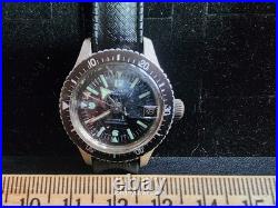 Vintage Holmar Women's Skin Diver Dive Watch Parts/Repairs Only OG Plastic Band