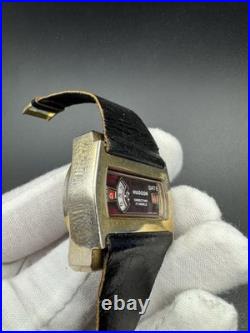 Vintage Hudson Directime Jump Hour Watch Swiss Made 17J Ravisa Parts / Repair