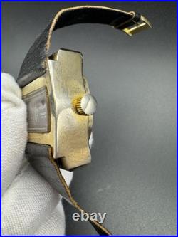 Vintage Hudson Directime Jump Hour Watch Swiss Made 17J Ravisa Parts / Repair