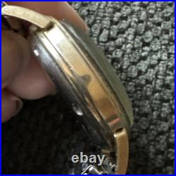 Vintage Huguenin 18J Automatic Watch-Untested-Parts/Repair