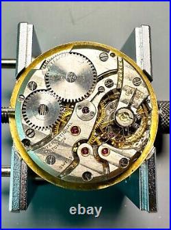 Vintage IWC Mechanical Men's Wristwatch Movement Caliber 89 Repair or parts