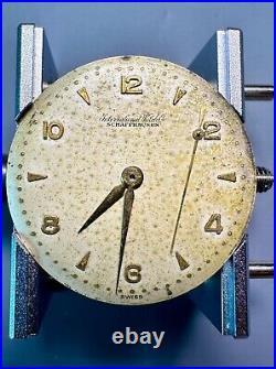 Vintage IWC Mechanical Men's Wristwatch Movement Caliber 89 Repair or parts