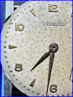 Vintage IWC Mechanical Men's Wristwatch Movement Caliber 89 Repair or parts