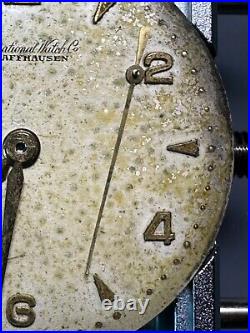 Vintage IWC Mechanical Men's Wristwatch Movement Caliber 89 Repair or parts