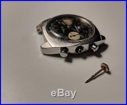 Vintage Invencible Chronograph Valjoux Movement For Parts Or Repair