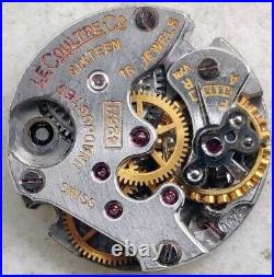 Vintage Jaeger LeCoultre Cal. 426/1 18 jewel Backwind watch movement For Repair