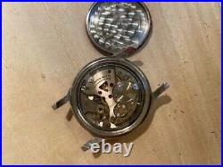 Vintage Jardur Incabloc Military Style 17 Jewels Watch For Parts or Repair