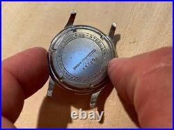 Vintage Jardur Incabloc Military Style 17 Jewels Watch For Parts or Repair