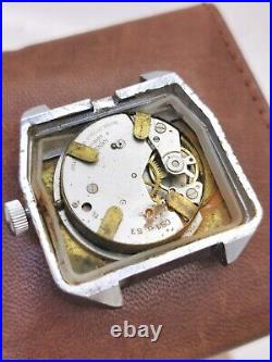 Vintage Kienzle Life 2002 Germany Jump Hour Mechanical Watch Repair or Parts