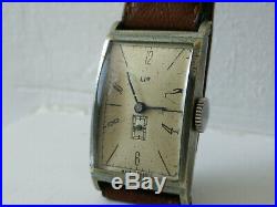 Vintage LIP T18 Mechanical Mens French Watch 1940' (Repair / Parts)
