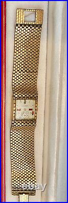 Vintage LUCERNE 17 Jewels 12K Gold Filled Watch For Repairs Or Parts 1/20 12K GF