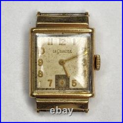 Vintage LeCoultre Caliber 11LO Mechanical 17J 10k GF FOR PARTS/REPAIR Vintage LeCoultre Caliber 11LO Mechanical 17J 10k GF FOR PARTS/REPAIR