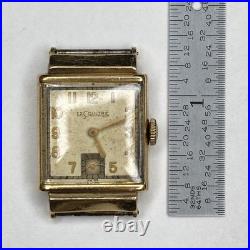 Vintage LeCoultre Caliber 11LO Mechanical 17J 10k GF FOR PARTS/REPAIR Vintage LeCoultre Caliber 11LO Mechanical 17J 10k GF FOR PARTS/REPAIR