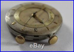 Vintage LeCoultre Wrist Alarm Mechanic 17 Jewels Cal. 814 Parts & Repair lot. U8