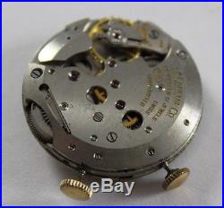Vintage LeCoultre Wrist Alarm Mechanic 17 Jewels Cal. 814 Parts & Repair lot. U8